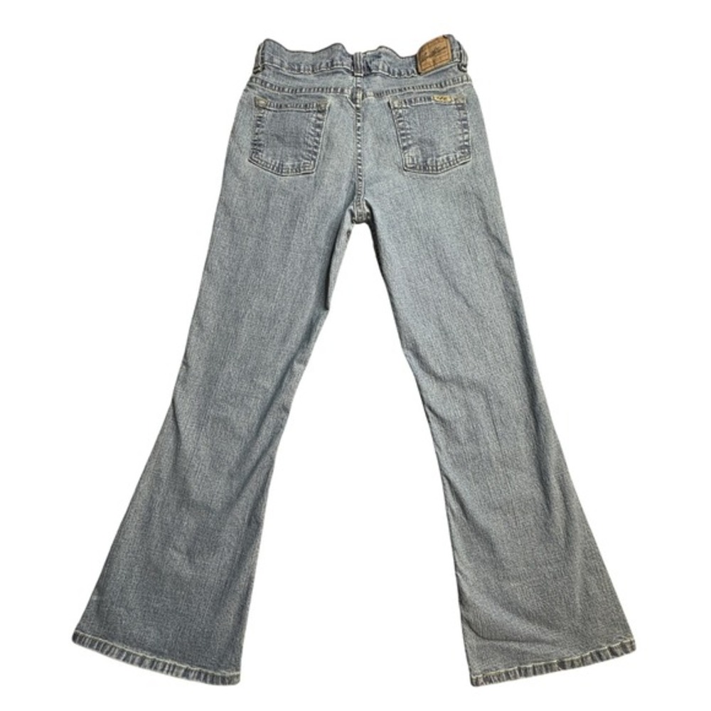 Levis Strauss Signature Jeans‎ Girls 16 Blue Stretch Low Rise Flare Denim Pants